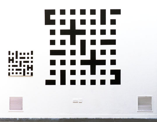 Philip Bradshaw, Studio installation view, Nov 2012